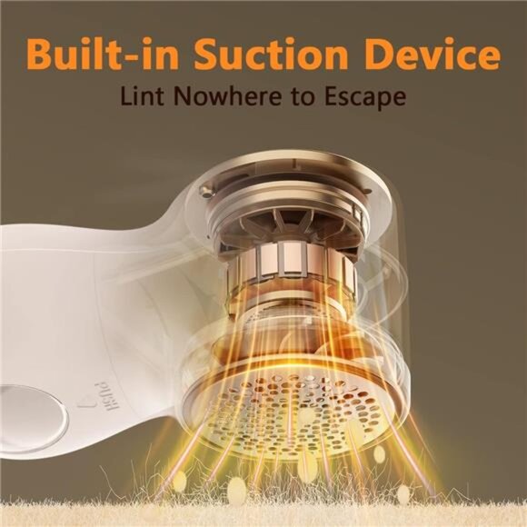 Fabric Shaver,Lint Remover for Clothes with 3 Replaceable Blades,Electric Shaver - Picture 4 of 7